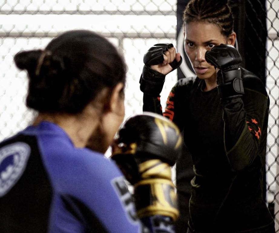Halle Berry boxing