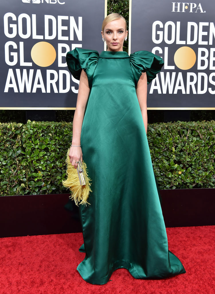 Jodie Comer attends the 77th Annual Golden Globe Awards at The Beverly Hilton Hotel in January,, 2020 in Beverly Hills