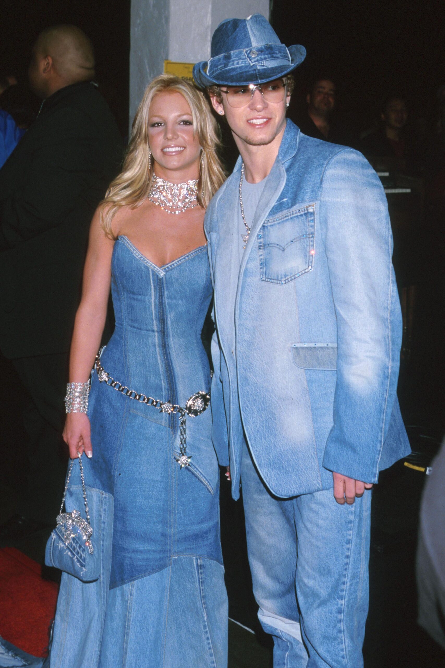 Britney Spears and Justin Timberlake's denim outfits