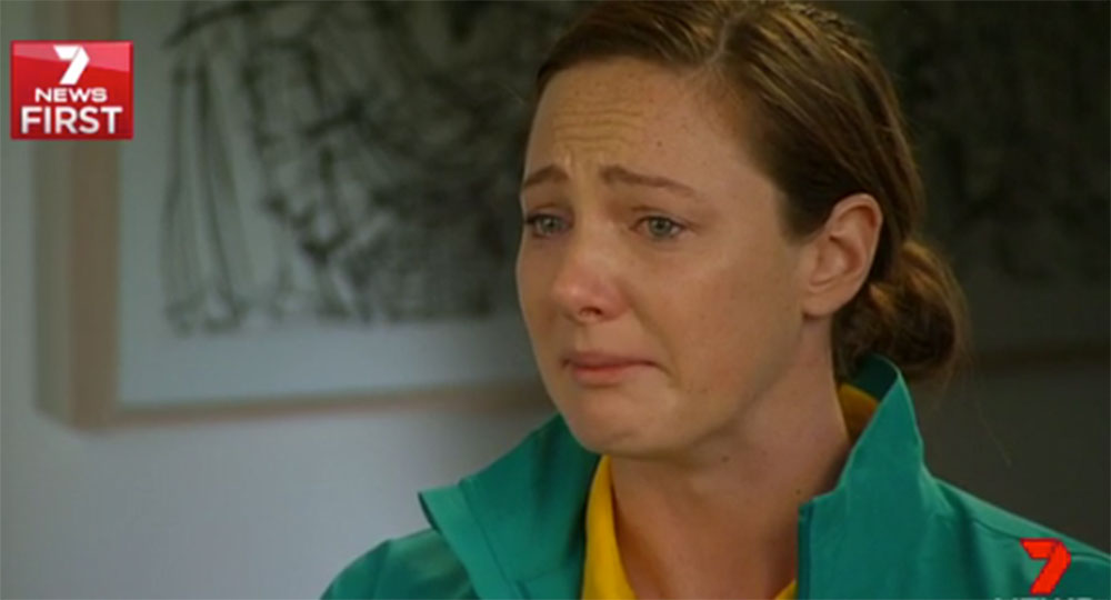 Cate Campbell Breaks Down On Air During Difficult Question