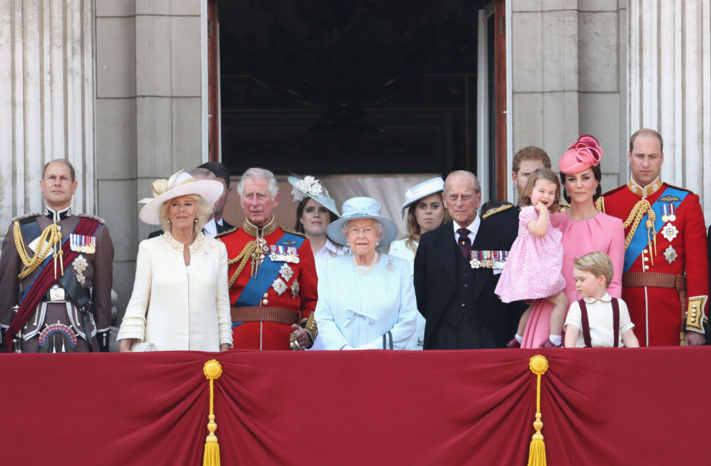 The royal family at Trooping The Colour 2017