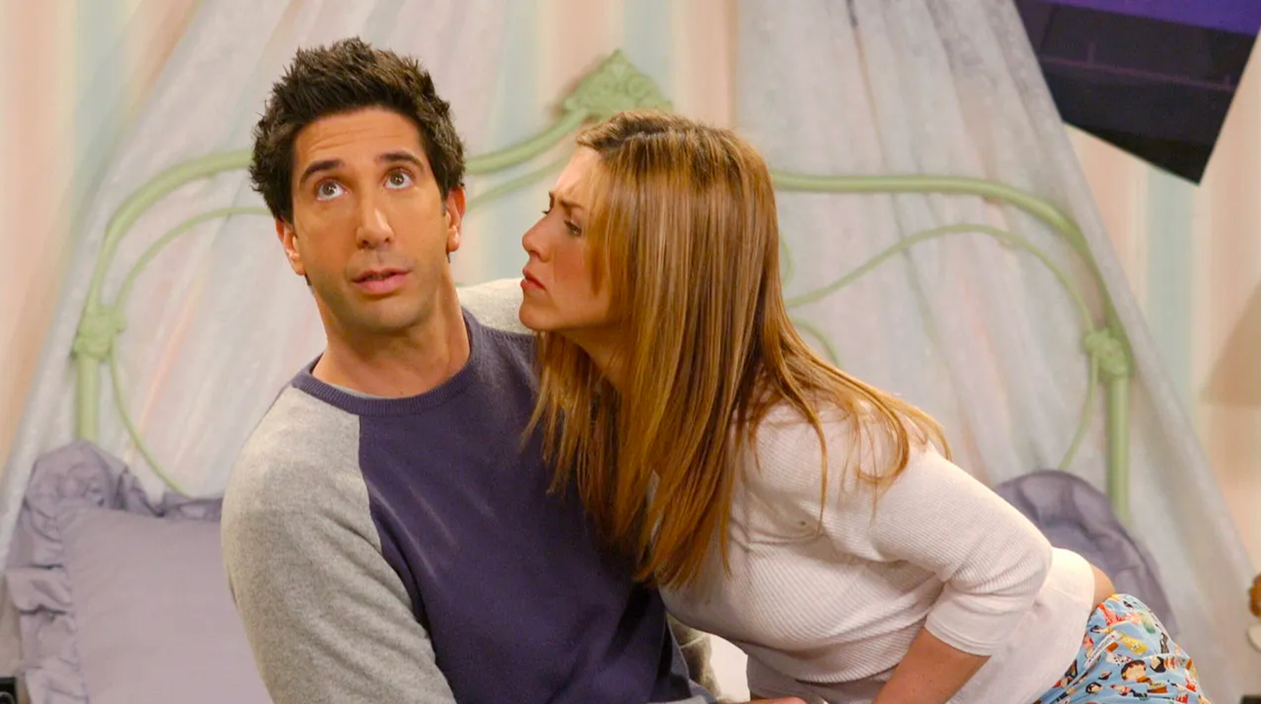 Ross and Rachel on Friends