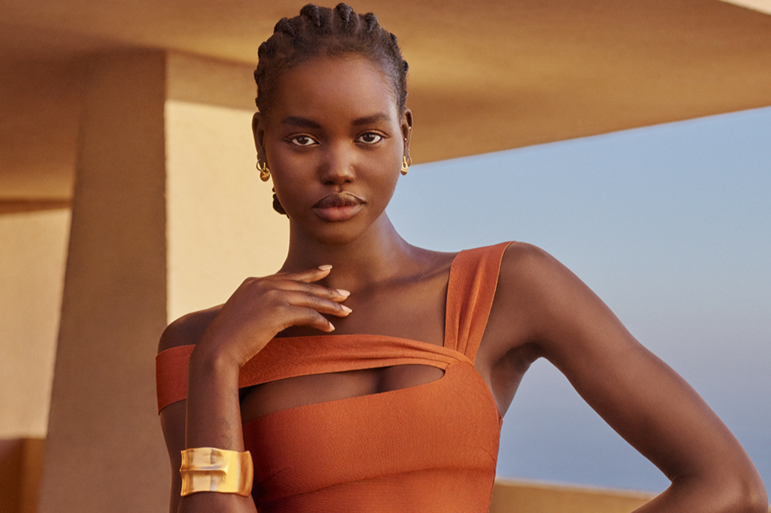 Adut Akech Is The New Face of Estée Lauder