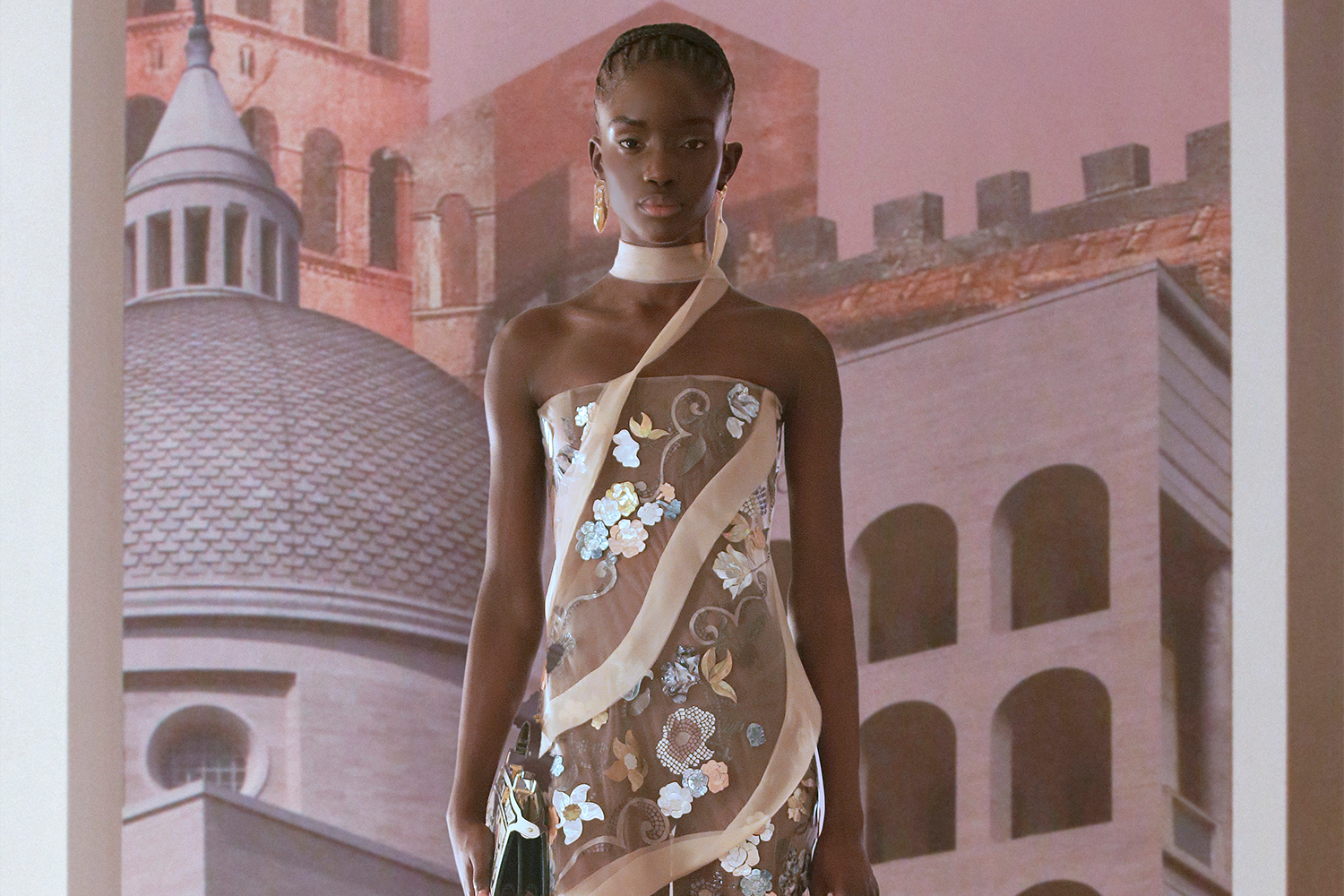 Kim Jones’ Eternal Muse For Fendi’s Couture 2021 Collection Was The City Of Rome