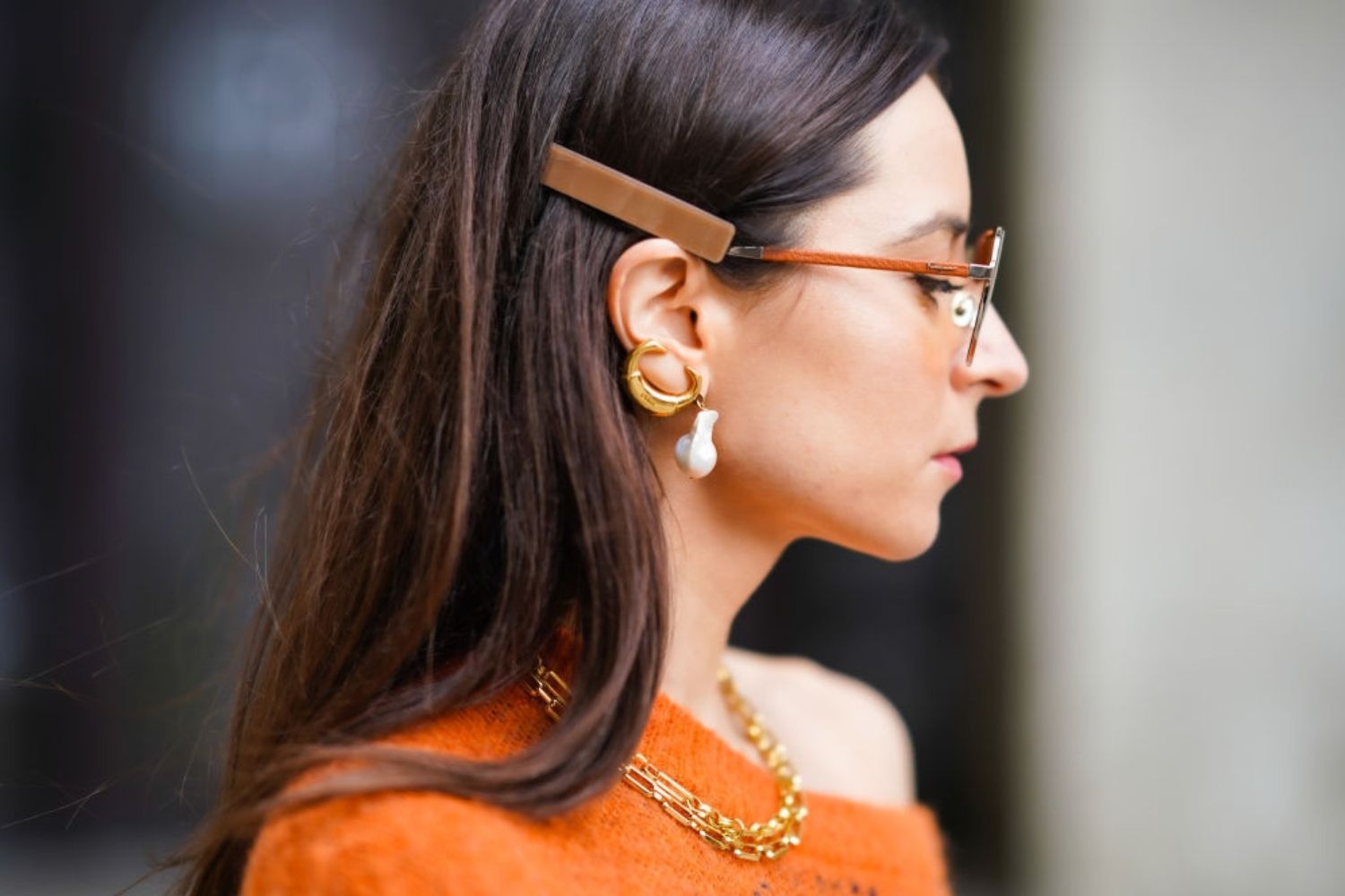 Layer jewelry for a statement look