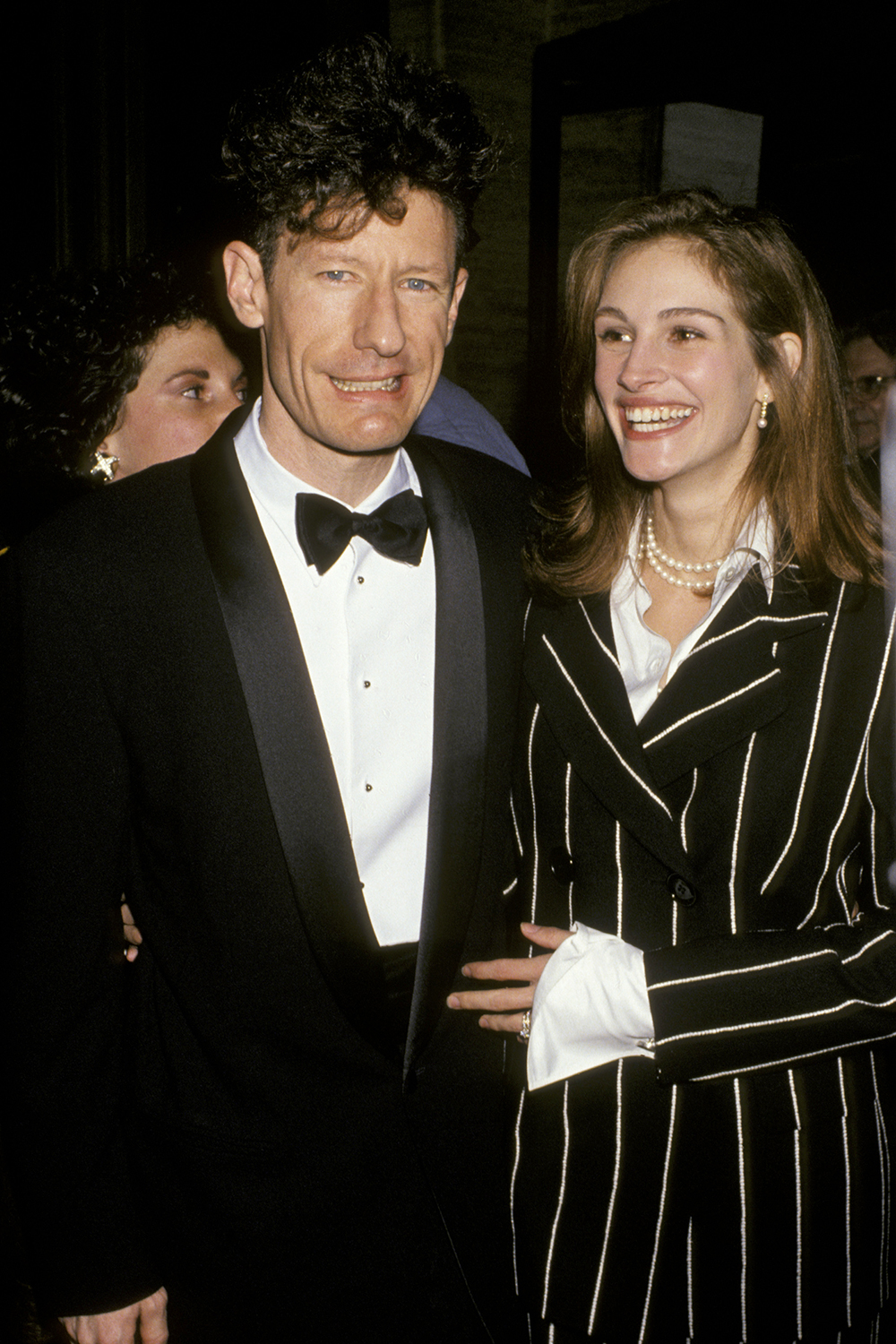 Julia Roberts and Lyle Lovett