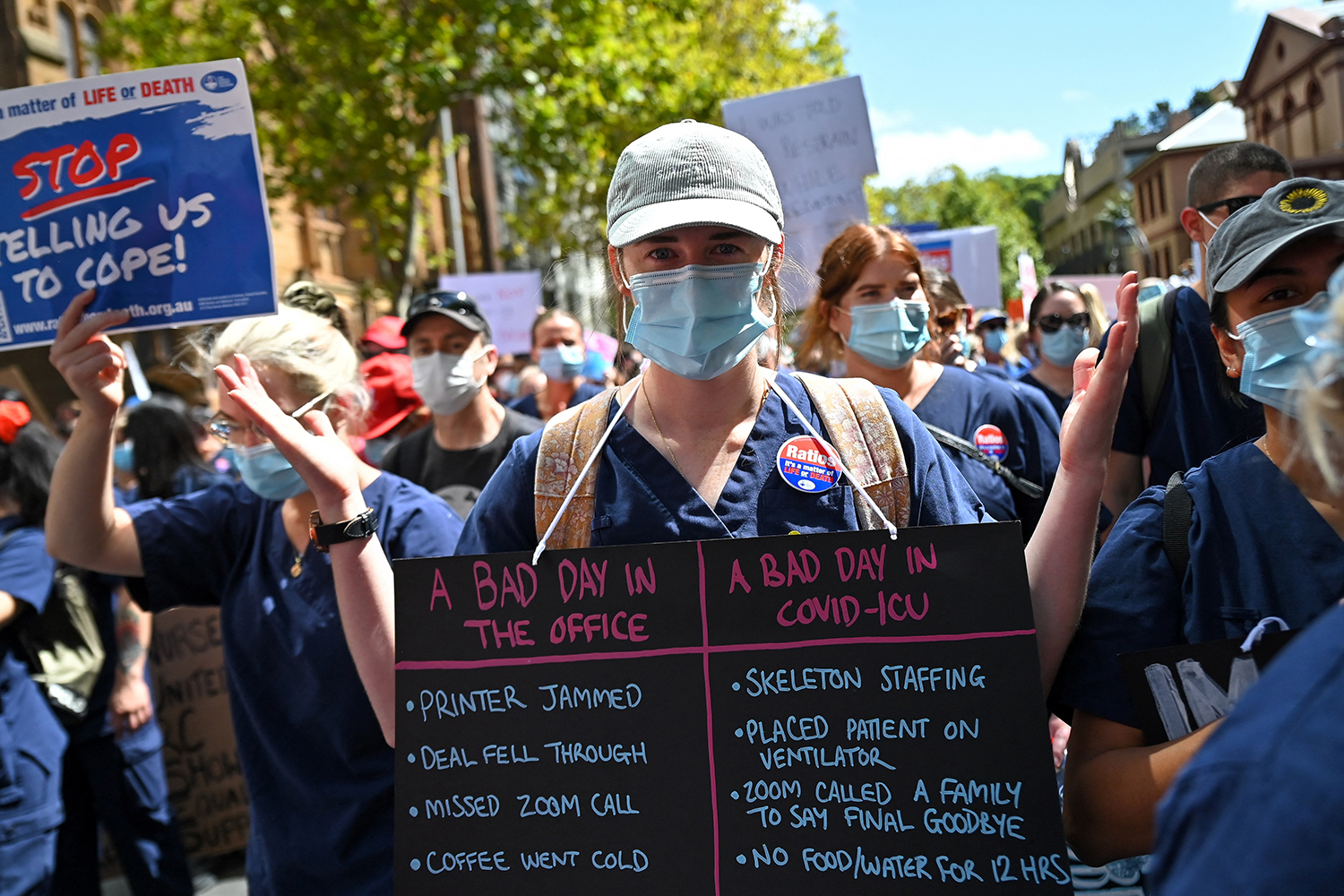 NSW Nurses Strike 2022