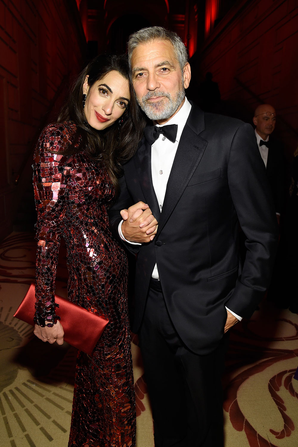 Amal and George Clooney